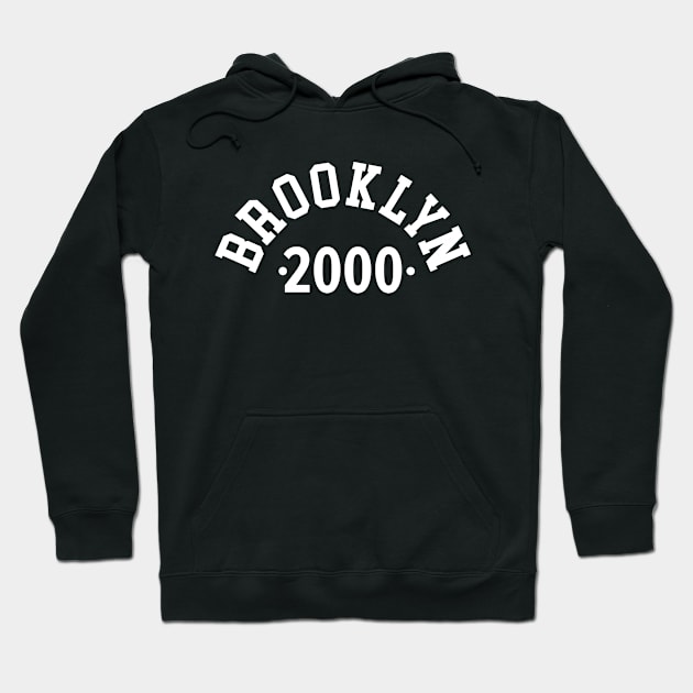 Brooklyn Chronicles: Celebrating Your Birth Year 2000 Hoodie by Boogosh